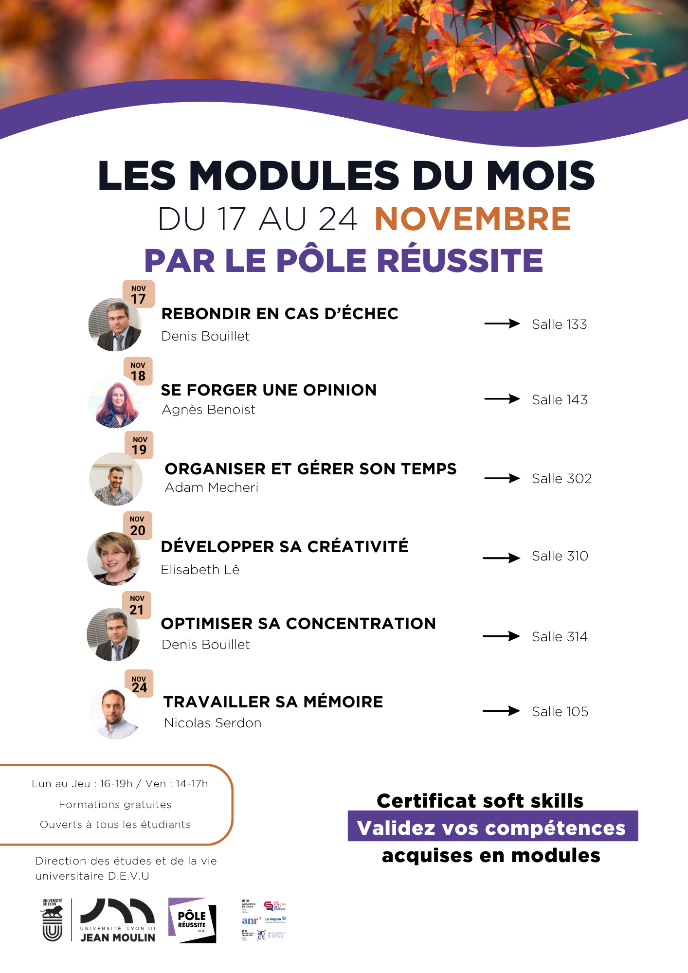 Module novembre 2025